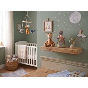 Vintage Ceramic Noah's Ark Bell - 5" Biblical Nursery Decor - Animal Figurines